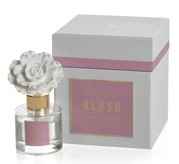 Apothecary Guild Blush Moroccan Peony Porcelain Diffuser